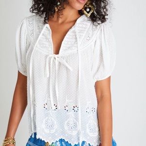 Classic LSF Bronte Top in Antique White